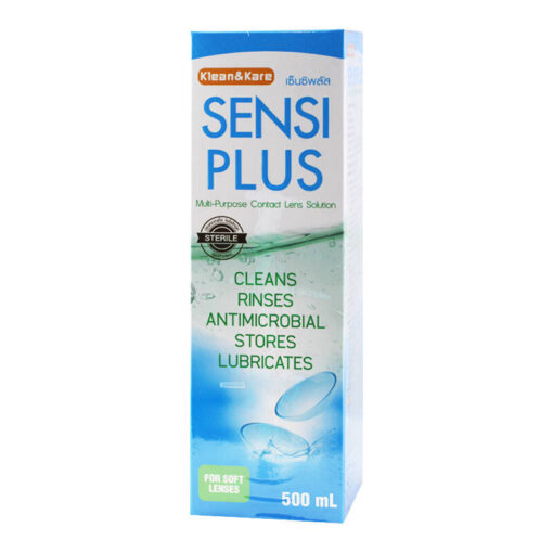 Sensi Plus 500 ml. เซ็นซิพลัส น้ำยาล้างคอนแทคเลนส์ 500 มล. - IC Quality ...
